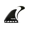 Futures Fins Thruster Solus Gen Series Fin Set , Črna