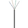 Omrežni kabel U/UTP CAT5e 100m črn zunanji