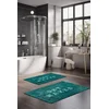 Lessentiel Maison Set prostirki za kupatilo CT-5401, 2 Komada, Tirkizna