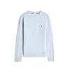 Tommy Hilfiger Pulover Essential Ssnl MW0MW39999 Svetlo modra Regular Fit