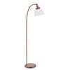 Endon 77862 - Podna lampa HANSEN 1xE27/40W/230V bakarna
