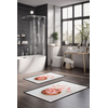 Lessentiel Maison Set prostirki za kupatilo CT-5370, 2 Komada, Bela