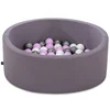 WALLXPERT Ogradica sa lopticama Bubble Pops v6 Grey