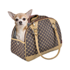 FLAMINGO torba za prenos psa Chloe rjava 41x20x31cm
