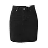 VERO MODA Krilo Tessa črn denim