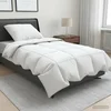 90% guska dol set FULDA 2 pcs 135 x 200 cm Ljeto 100 GSM Bijela