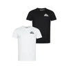 Lonsdale Mens t-shirt regular fit double pack