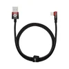 BASEUS MVP 2 komolecni kabel Lightning 1m rdeče barve s stranskim vtičem