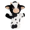 Keel Toys SE3077-2 Keeleco Krava - eko plišasta ročna lutka 27 cm