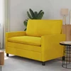 Sofa Žuta 126 x 81 x 87,5 cm Baršun