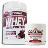 Olympic Strong 100% Whey Protein Čokolada 840g + Olympic Creatine Monohydrate 300g