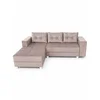 EuroAF Ugaona garnitura Duo, 195x120 cm, Braon