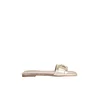 Trendyol Shoes Ženske papuče Takss25Te00015, Zlatne boje