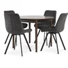 MARSTRAND O110 sto tamni hrast + 4 HYGUM stolice siva