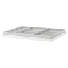 KOMPLEMENT Izvlačna polica s uloškom, bela, 75x58 cm