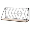 Frame square 10 metalna polica za zid crna 48 x 1 3x 20cm ( 720037 )