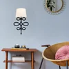 Opviq Zidna lampa E27 Socket, Belo-Crna