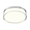 Redo 01-3727 - LED plafonsko svetlo FRISBI LED/12W/230V 3000/4000K IP44 hrom