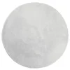 Vidaxl Preproga HUARTE kratka vlakna mehka in pralna siva O 100 cm