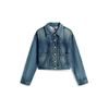 Tommy Jeans Prehodna jakna moder denim