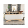 Hanah Home Komoda Stor - Hrast, Belo