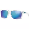 Oakley Holbrook XL Polished Clear/Prizm Sapphire Polarized