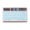 Tastatura Coteci Punk 84012 Wireless transparent plava