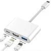Hub adapter Type-C na Type-C+ USB+ HDMI