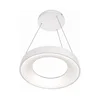 LED luster na sajli DRAX LED/32W/230V 4000K prečnik 38 cm beli