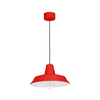 Luster na sajli CLASS 1xE27/15W/230V crvena