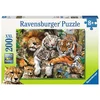 RAVENSBURGER 200 delna sestavljanka Divje mačke 127214
