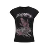 Ed Hardy Majica Koi Fisch Steinen mešane barve/črna