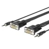 Vivolink PROVGAMCS1.8 adapter kabel 1,8 m VGA (D-Sub) + 3,5 mm črne barve