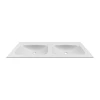 Umivalnik Anim 120 dvojni white mat