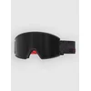 Scott Ambit Black/Red Goggle amp black chrome s3