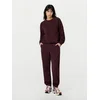 Sinsay - Dres jogger pantalone od terry - karmin