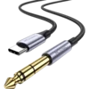 MOSWAG USB-C na 6,35 mm (1/4 TRS) avdio stereo kabel 2 m