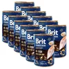 Konzervirana hrana Brit premium by Nature Fish & Fish Skin 12x400 g