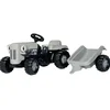 Traktor na pedale sa prikolicom Rolly Kid Fergie sivi Rollytoys