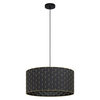 EGLO Viseća lampa MARASALES E27 O55 cm crna/mesing 99525