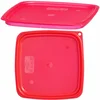 Cambro Pokrov za posodo CamSquares Fresh Pro 5,7/7,6 l 229 x 229 x 19 mm – rdeč