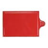 Cheese serving platter, porcelain, 30x18cm, Seasons, Red - Porland