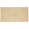 Tepisi za područja Bijela 100 x 200 cm Juta