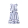Mayoral Poletna obleka 6982 Écru Regular Fit