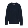 TOM TAILOR Pulover temno modra/bela