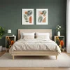 Vidaxl Nočna omarica ZAANDAM 2 kos Sonoma hrast 36 x 33 x 60 cm
