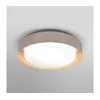 Osram - Plafonsko svetlo ORBIS MADRID 2xE27/10W/230V prečnik 29 cm dekor drveta