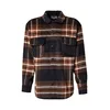 JACK & JONES Srajca JJEBRADLEY OLLIE rjava/črna/bela