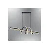 Opviq luster Helical 1431-1AS-19, LED 40 W, crni