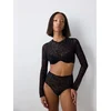 Penti Top Crop Top črna